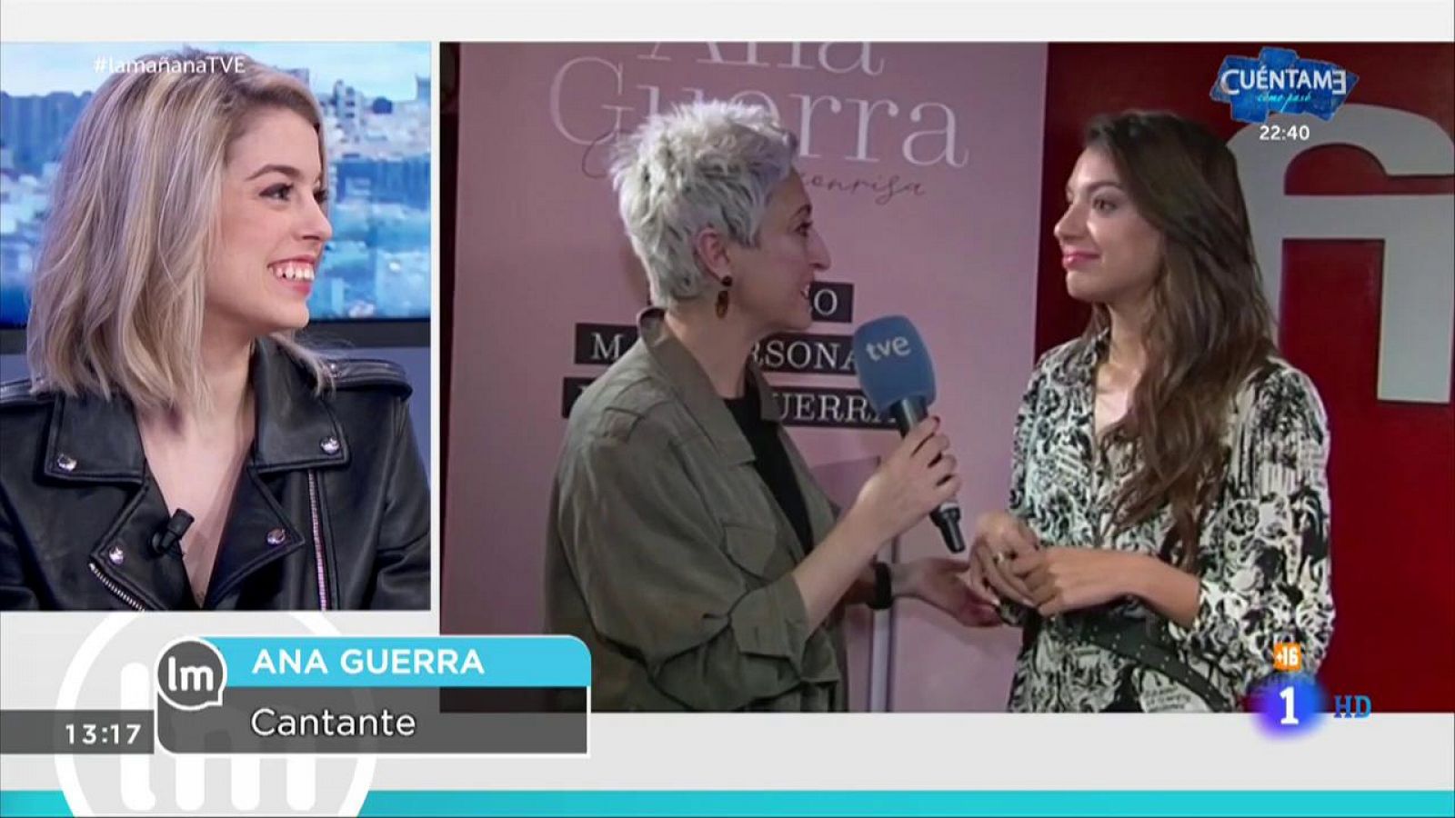 La Mañana - Ana Guerra presenta 'Con una sonrisa', su primer libro autobiográfico
