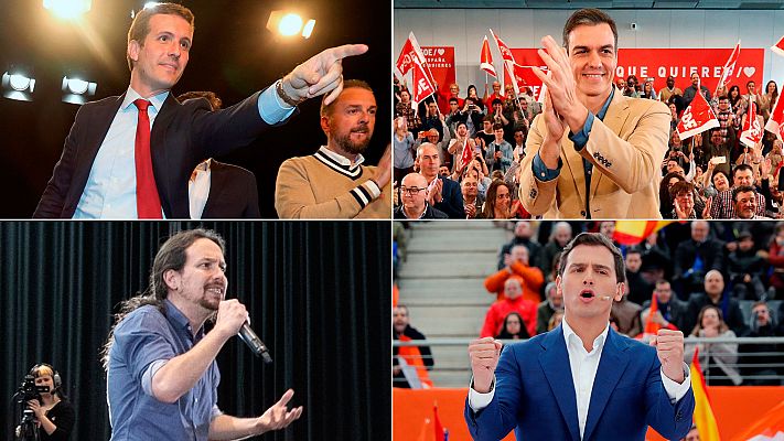 Telediario 1 - Los estrategas de los partidos engrasan la maquinaria para el arranque de la campaña