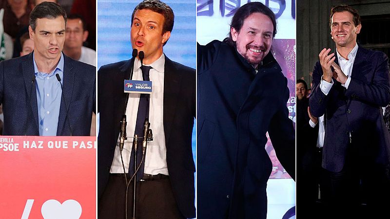 Los candidatos arrancan la campaña de las elecciones generales 