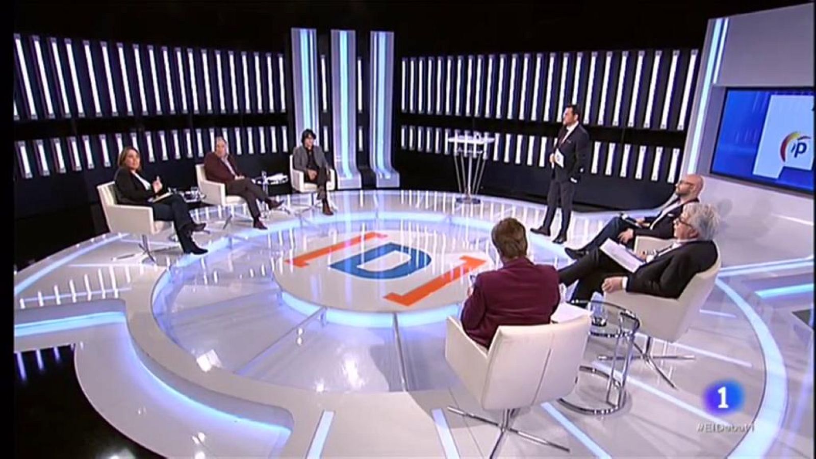 Vídeo sobre El Debat de La 1 dedicat a l'inici de la campanya electoral