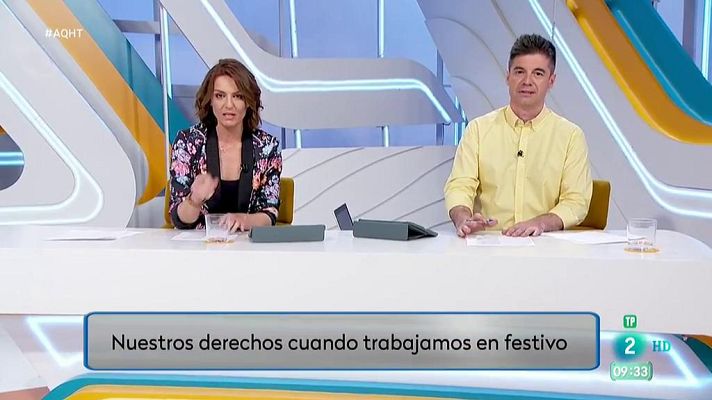 Aquí hay trabajo - Tus derechos cuando trabajas en festivo