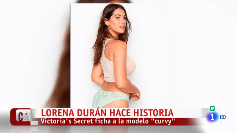 Lorena Durán, la primera modelo 'curvy' que ha hecho historia en Victoria Secret