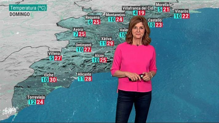 L'informatiu - Comunitat Valenciana - El tiempo en la Comunidad Valenciana - 12/04/19
