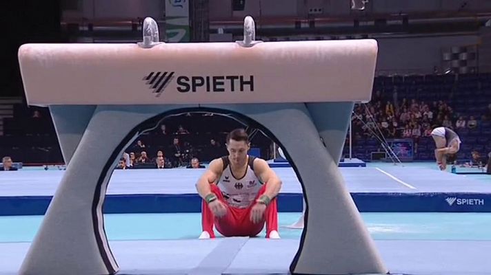 Artística: Campeonato de Europa. Final masculina.