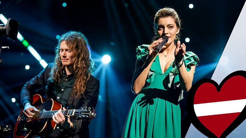 Eurovisin 2019 - Carousel (Letonia): Videoclip de "That night"