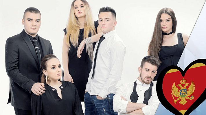 Eurovisión - D-Moll (Montenegro): Videoclip de "Heaven"