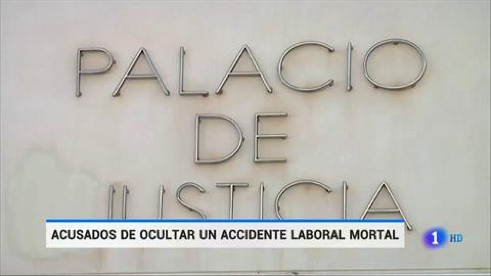 Telediario 1: Un juzgado de Chiclana investiga a cuatro empresarios por tratar de ocultar presuntamente un accidente laboral | RTVE Play