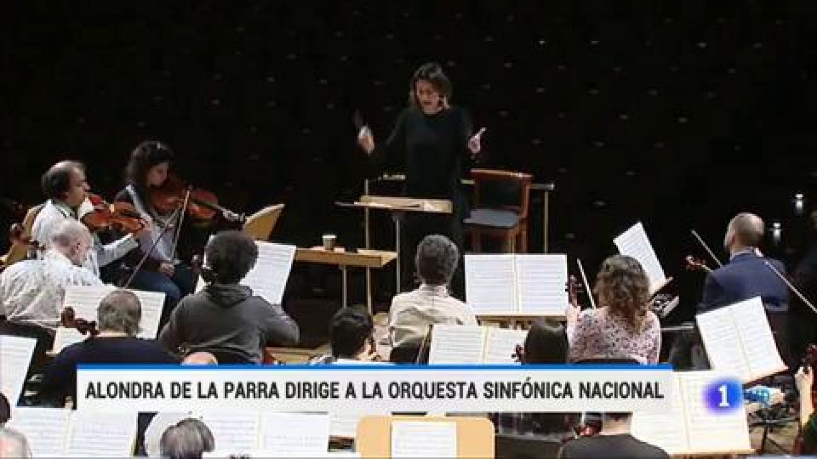 Telediario 1: La mexicana Alondra de la Parra dirige en Madrid a la Orquesta Nacional de España | RTVE Play