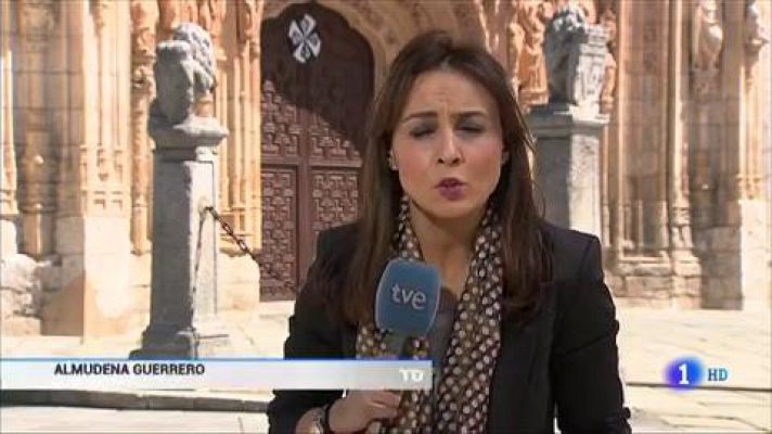 Telediario 1 - Casado insiste en que dejar España en manos del PSOE es un peligro para la economía y para la unidad nacional