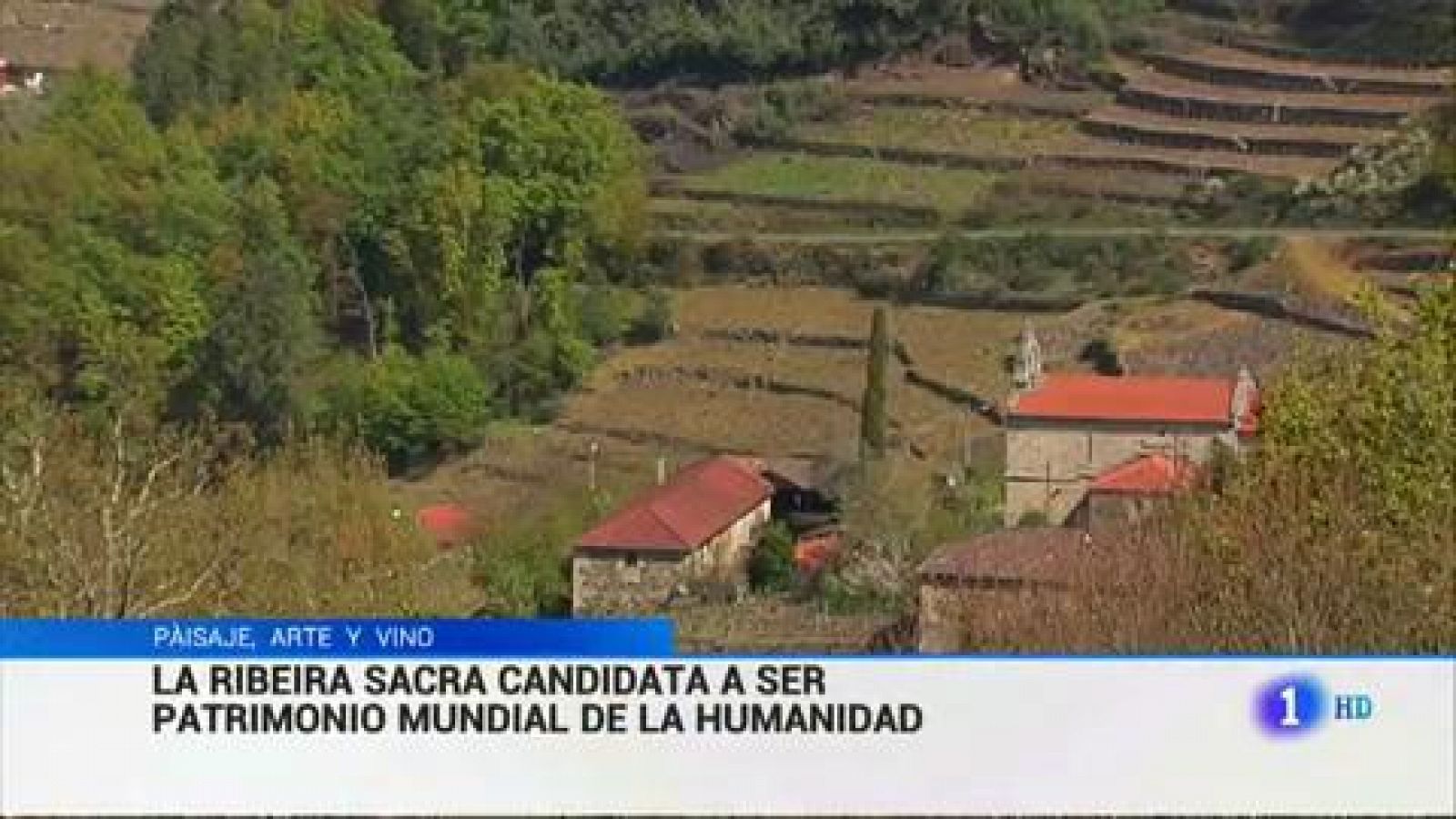 Telediario 1: La Ribeira Sacra espera unas cifras de ocupación históricas  | RTVE Play