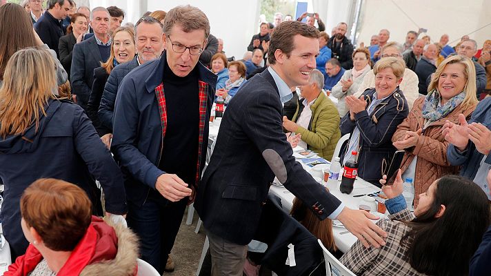 Telediario 1 - Casado creará un Ministerio de la Familia si llega al Gobierno