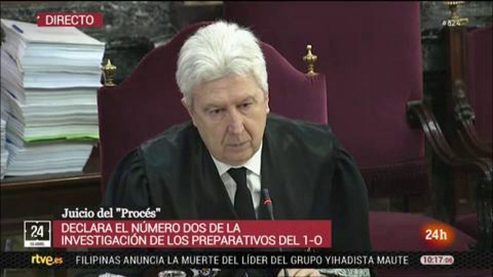 Juicio procés: El secretario de los atestados del 1-O sitúa a 'los Jordis' en reuniones claves del Govern