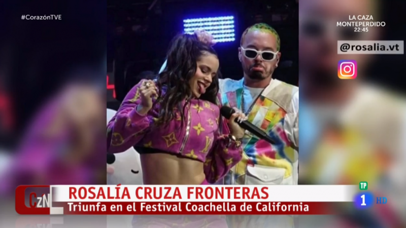 Rosalía deslumbra en Coachella - D Corazón | Ver