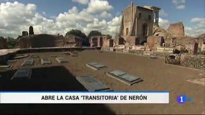 Telediario 1 - La casa de Nerón reabre al público