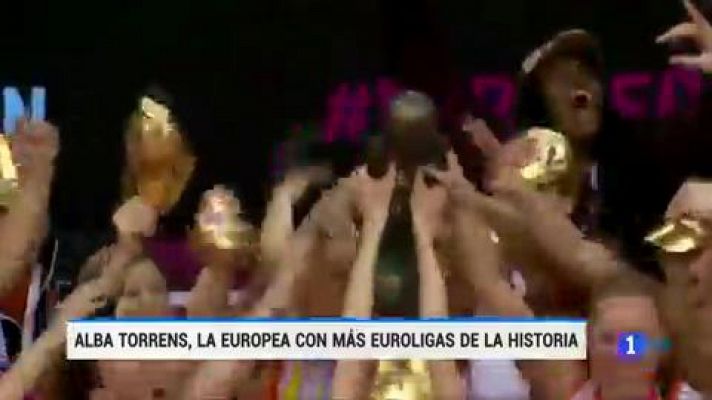 Alba Torrens, la española más laureada en la Euroliga