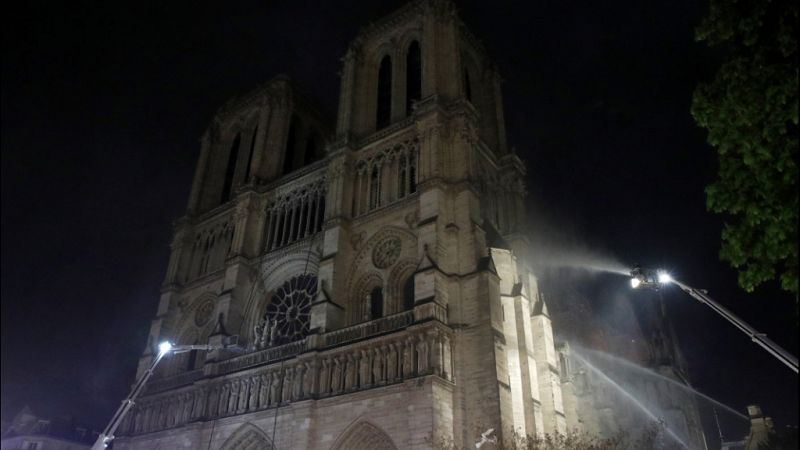 Avance informativo - Incendio de la catedral de Notre Dame - ver ahora