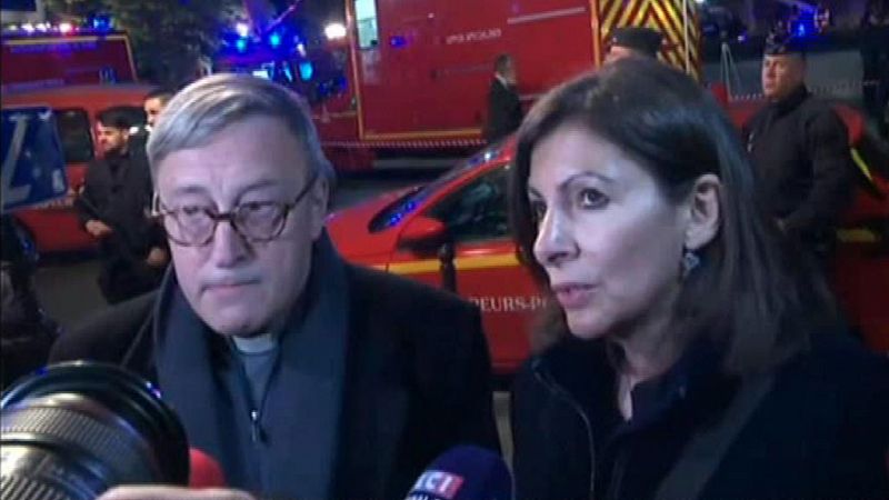La alcaldesa de París, Anne Hidago, sobre el incendio: "Es una tristeza enorme"
