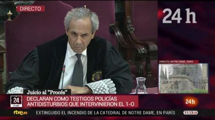 Informativo 24h - Un agente del 1-O relata que había personas de avanzada edad y un joven con síndrome de down en primera línea