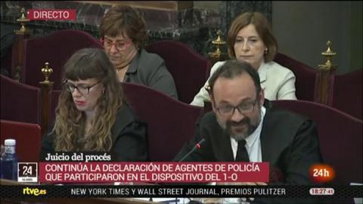 Informativo 24h - Marchena, al abogado Salellas: "La pregunta no es pertinente, llevamos 20 sesiones hablando de la masa"