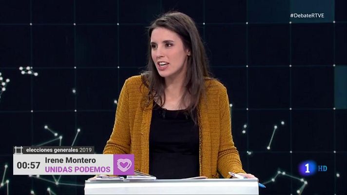 Especiales informativos - Irene Montero: "En tiempos difíciles se demuestra lo que es cada uno"