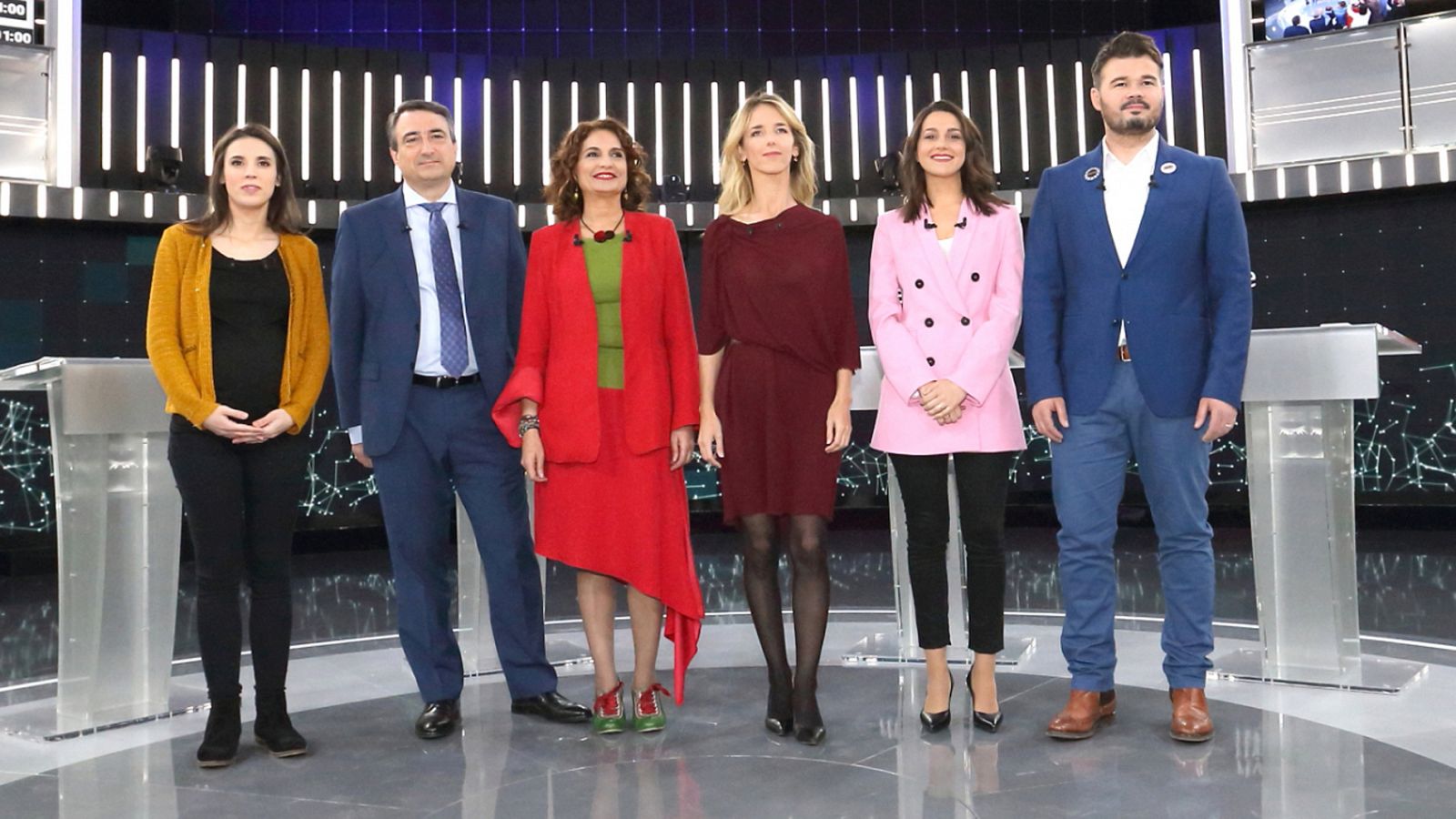 Debate Elecciones Generales 2019 en RTVE: Los momentos más tensos del debate a seis - RTVE.es