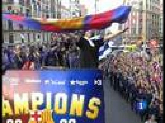 Champions League - BCN aclama a sus héroes