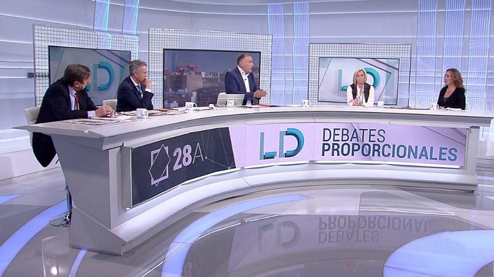 Los desayunos - Los desayunos de TVE - Sergio Sayas, Ana Oramas, Bel Pozueta, Isidro Martínez Oblanca, Pedro Quevedo y Joan Baldoví