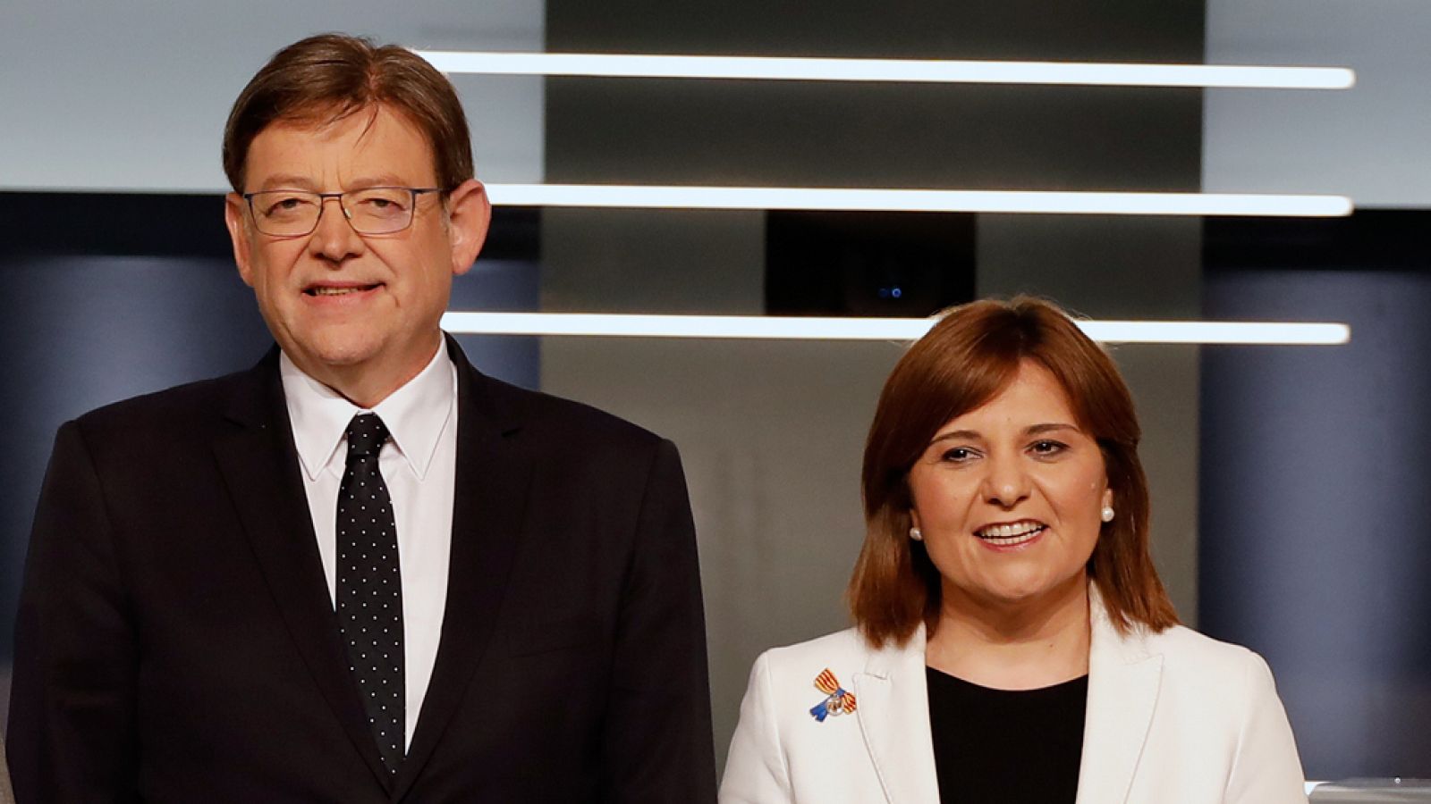 Debate Elecciones valencianas 2019 RTVE: Puig, a Bonig: "Me gustaría que garanticen que no hay un paso atrás en igualdad" - RTVE.es