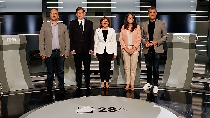Telediario 1 - El debate de las elecciones valencianas refuerza los pactos