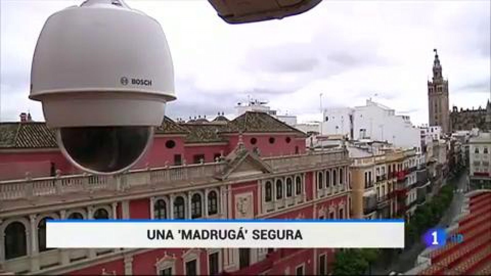 Telediario 1: Más de 6.300 personas velarán en Sevilla por la seguridad de la Semana Santa | RTVE Play