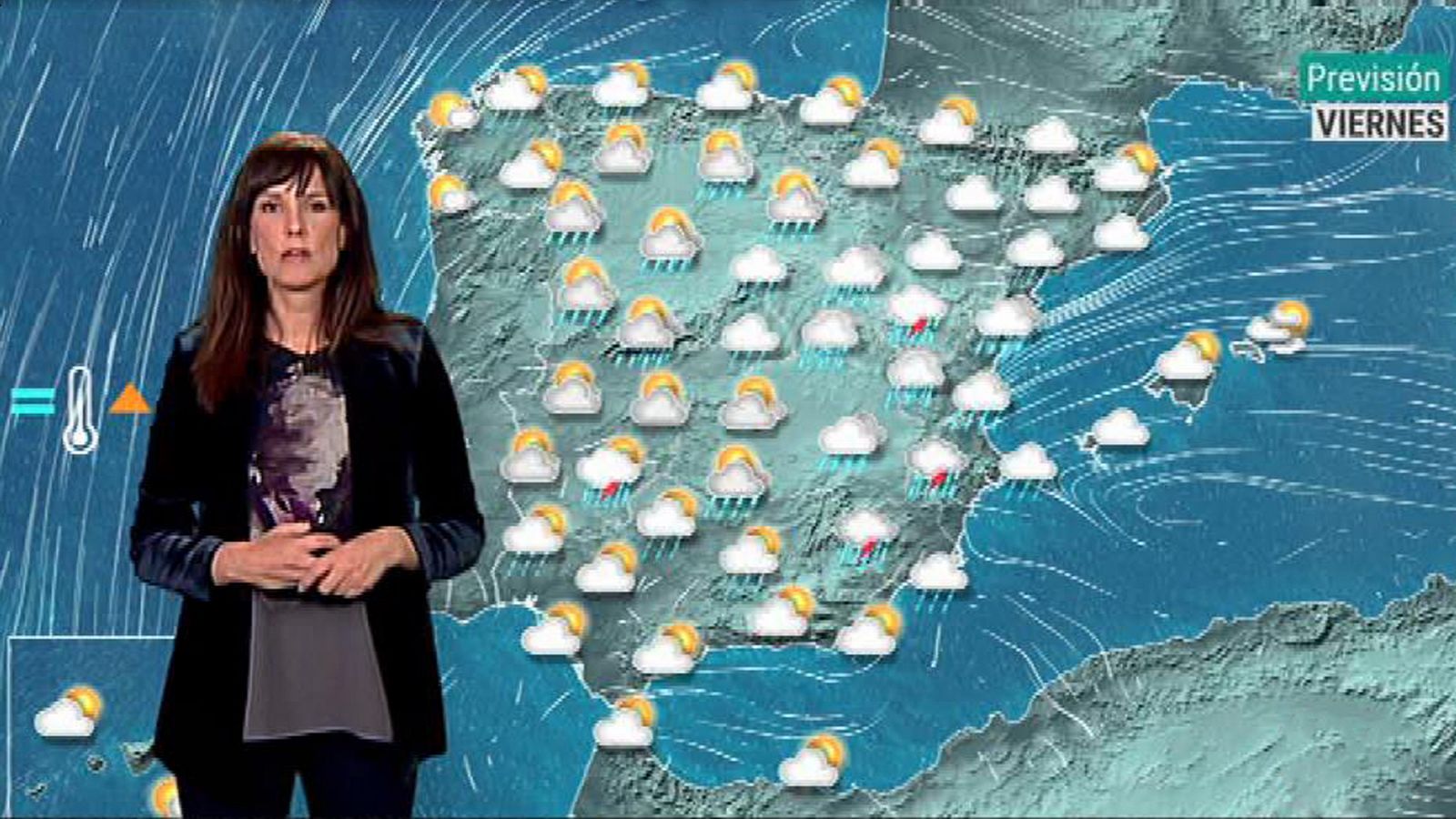 El tiempo: Lluvias generalizadas en casi toda España | RTVE Play