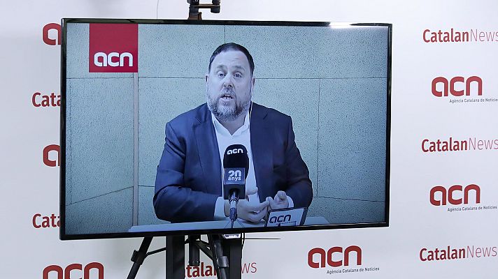 Telediario 1 - Junqueras se abre a permitir la investidura de Sánchez: "No facilitaremos un gobierno de extrema derecha"