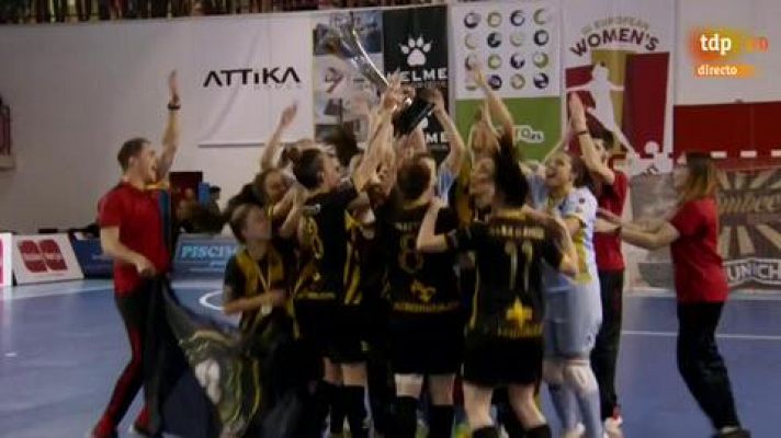 El Jimbee Roldán español conquista la Copa de Europa femenina de fútbol sala