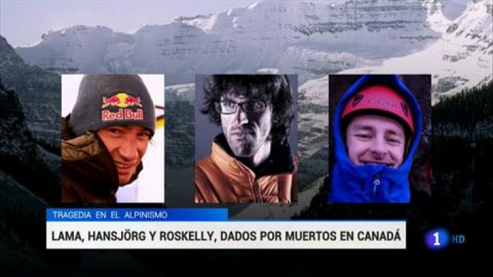 Dan por muertos a tres montañeros en Canadá