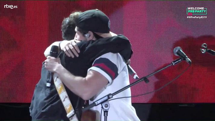 Eurovisión - Alfred pasa el testigo a Miki