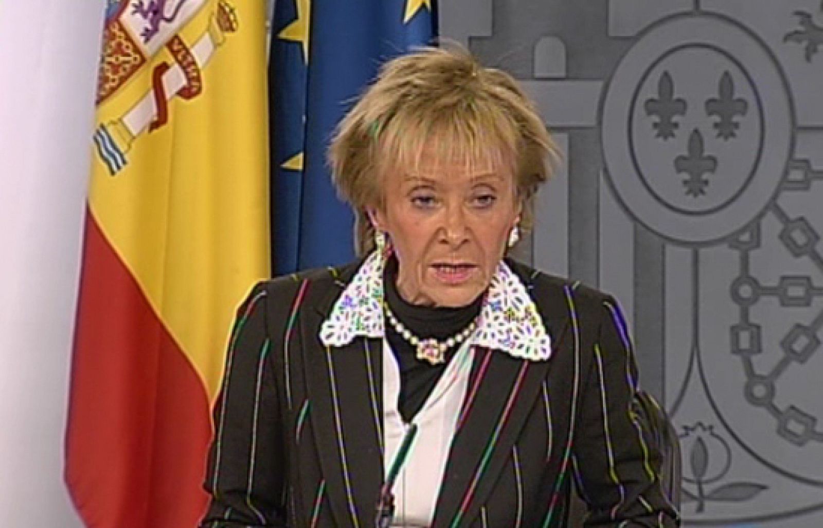 Fernández de la Vega ha insistido en que el Gobierno actúa con transparencia y hace un buen uso de los recursos públicos.  