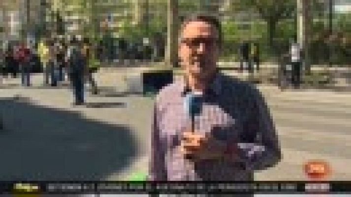 Telediario 1 - Gran despliegue policial en Francia en el XXIII sábado de protesta de los 'chalecos amarillos'