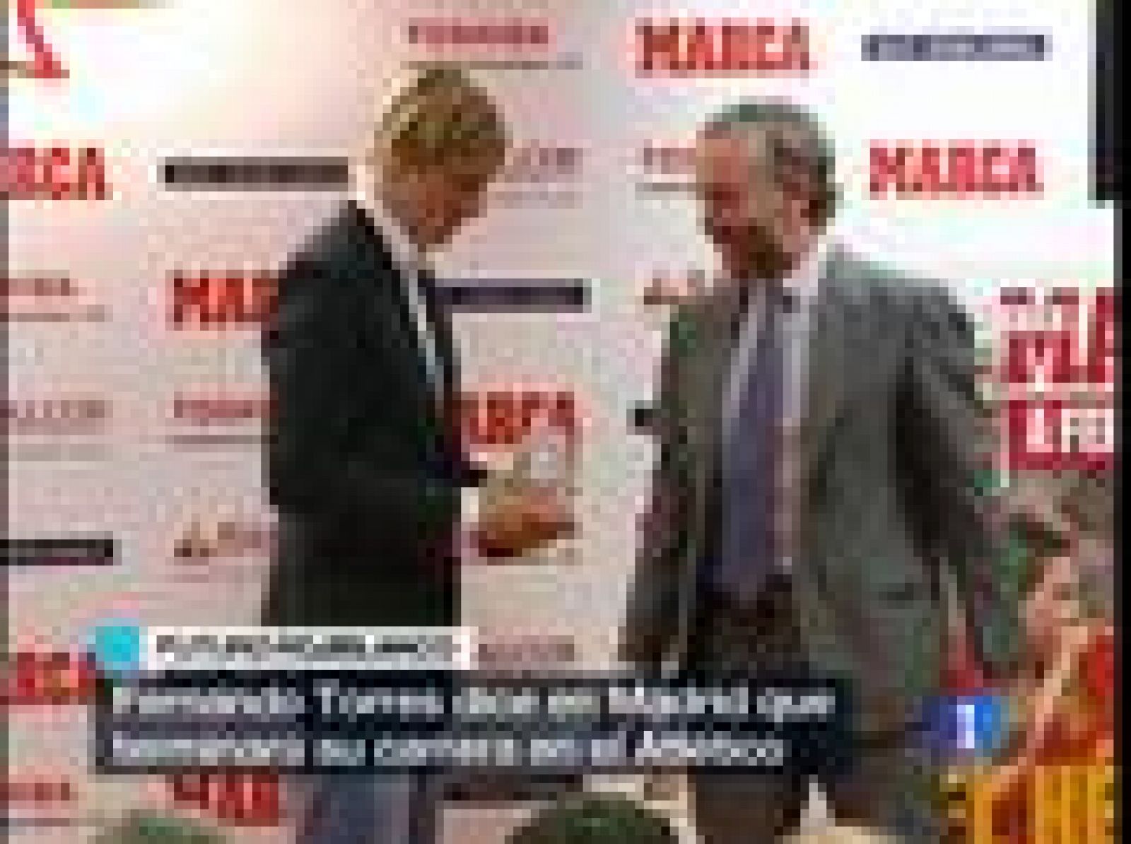 Fernando Torres está en Madrid ya ha participado en el Foro Marca del deporte. 