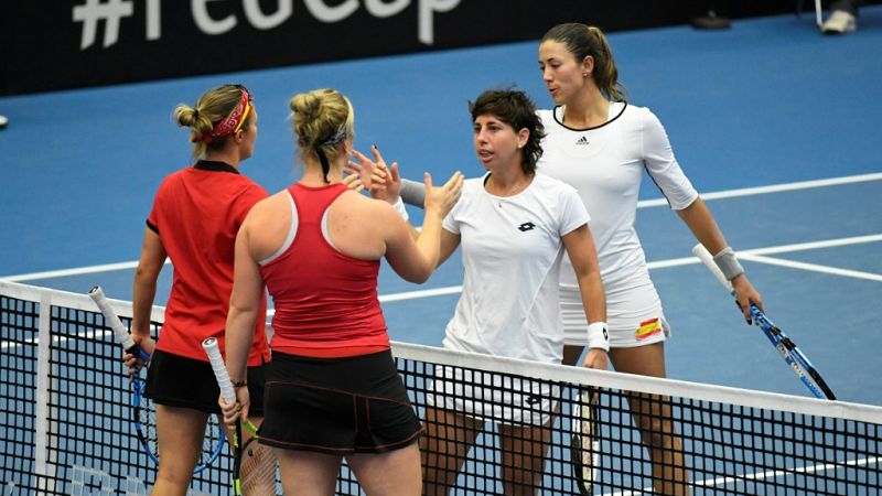 Tenis - Copa Federación. 2ª Ronda: Bélgica - España (5º partido dobles), desde Kortrijk (Bélgica) - ver ahora