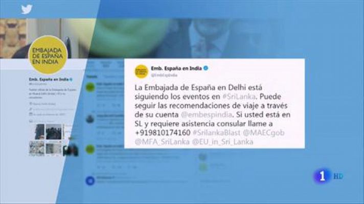 - Hasta el momento no hay constancia de que ningun español se encuentre entre las víctimas