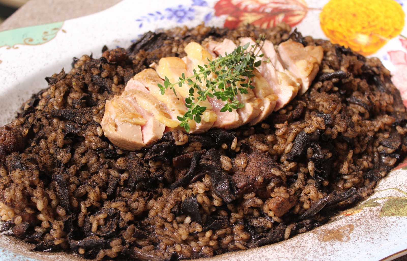 "Arroz con faisán" de Dani García