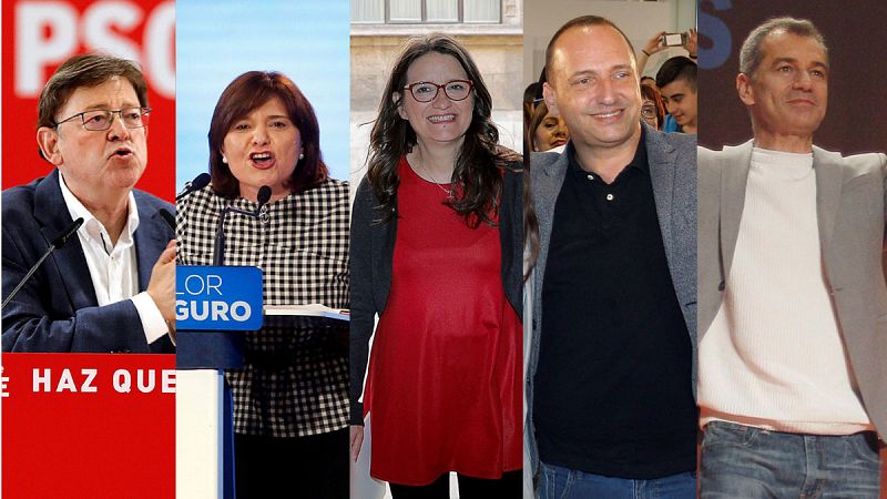 Los candidatos nacionales pasan por la campaña valenciana