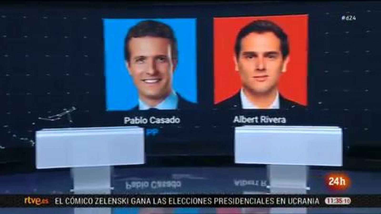 Los cuatro principales candidatos a las elecciones del 28A debatirán por primera vez en RTVE