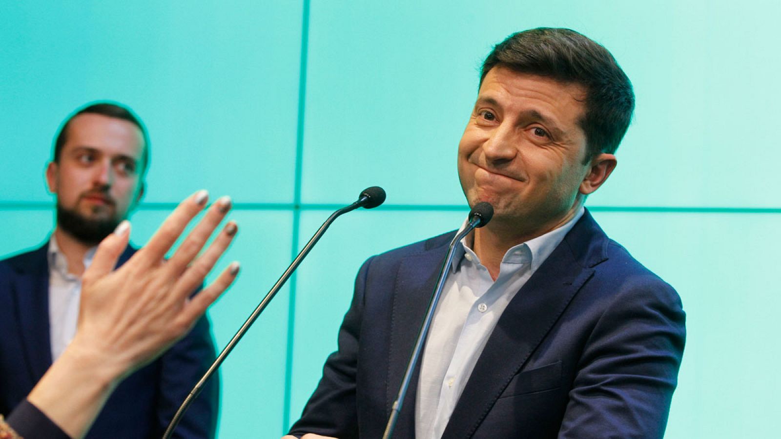 El actor Volodimir Zelenski, nuevo presidente de Ucrania