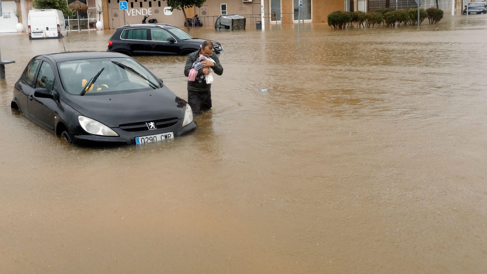 El temporal deja lluvias torrenciales en Alicante