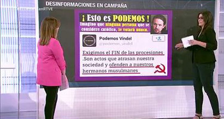 Especiales informativos - Maldita.es verifica junto a RTVE los datos del debate electoral