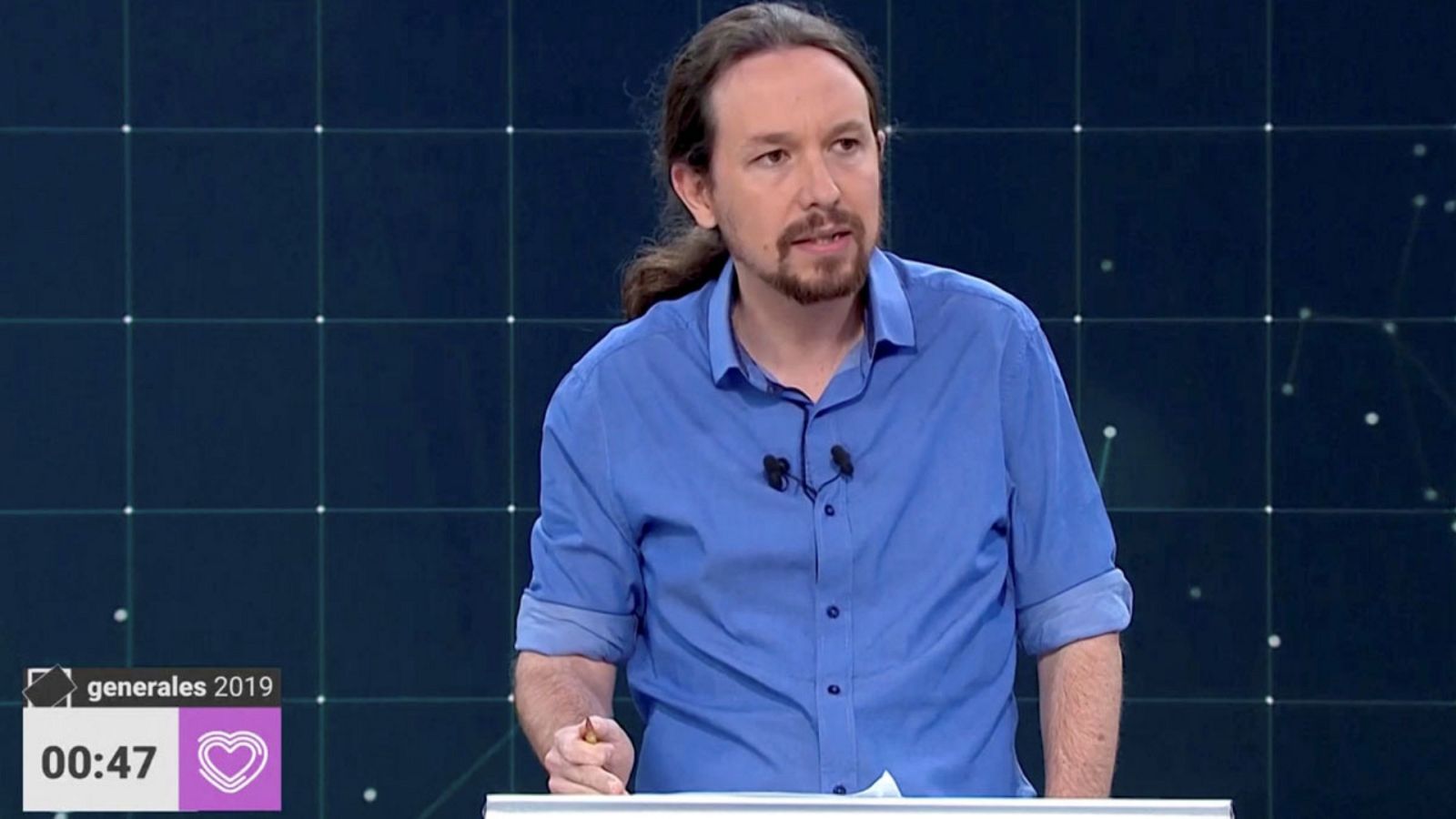 Debate Electoral | Pablo Iglesias: "Discutamos las propuestas que tenemos sin insultos y sin monólogos"
