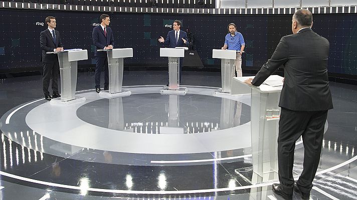 Los cinco mejores momentos del debate de RTVE