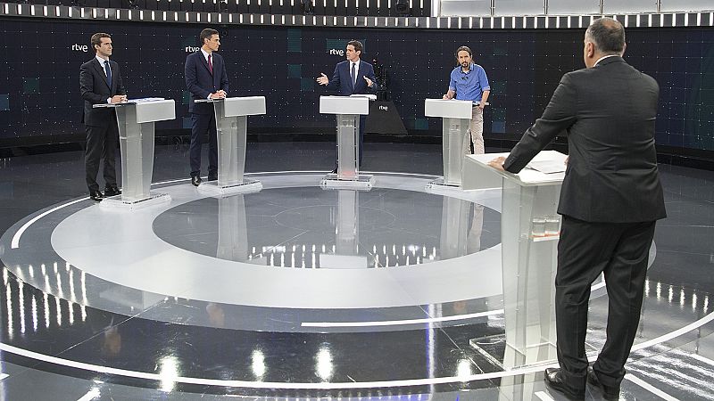 Los cinco mejores momentos del debate de RTVE