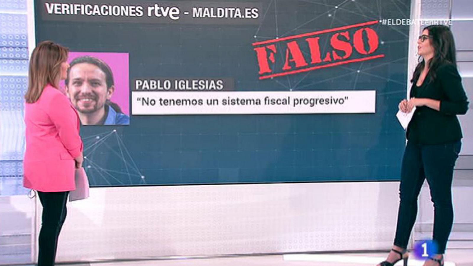 Debate elecciones | España sí tiene un sistema fiscal progresivo y el PP no redujo un 4,5% la brecha salarial  - RTVE.es